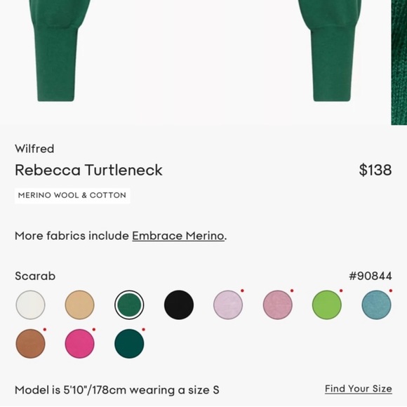 Wilfred turtleneck - Picture 4 of 5
